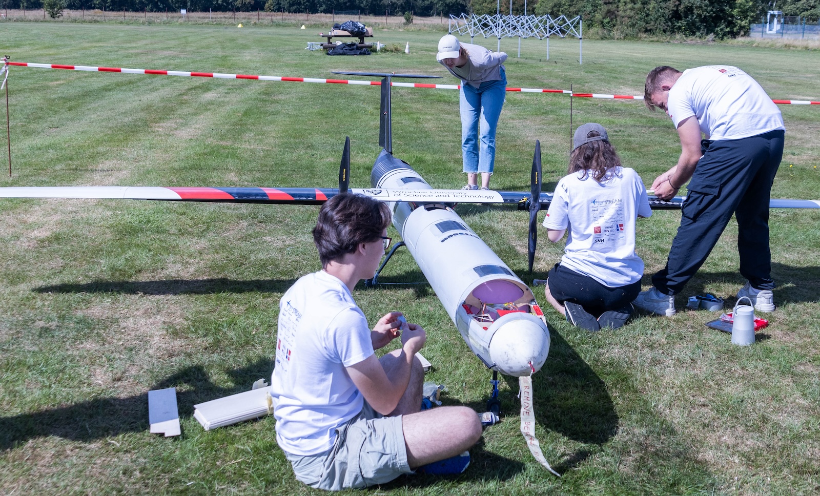 Zdjęcie rekrutacyjne do sekcji mechanicznej